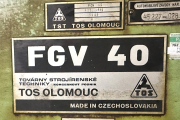 Frézka svislá konzolová FGV 40